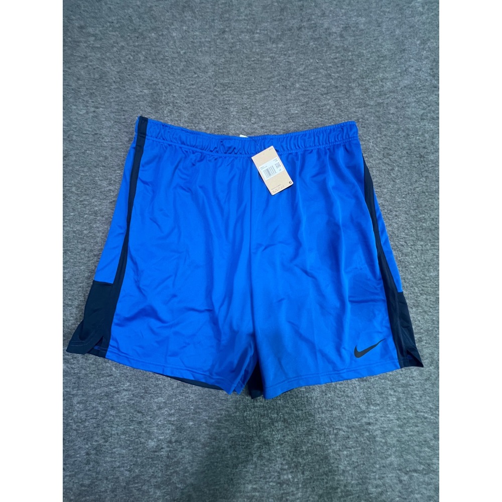 Nike Dri-FIT Training Shorts Mens 4XL Blue Navy Athletic Gym DM5944-480 NEW